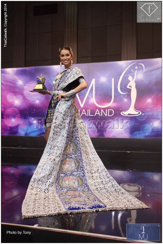 ชุดสวยๆ Miss universe thailand 2014