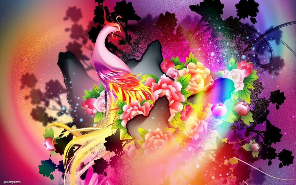 3D-HD-Wallpapers-Backgrounds (Colors)ภาพพื้นหลัง พักหน้าจอ No.4