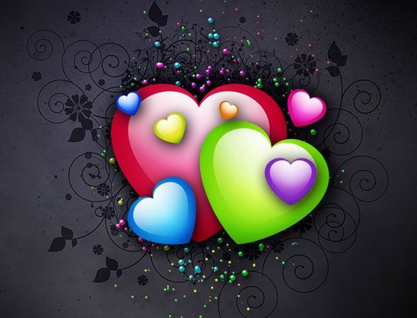 3D-HD-Wallpapers-Backgrounds (Colors)ภาพพื้นหลัง พักหน้าจอ No.5
