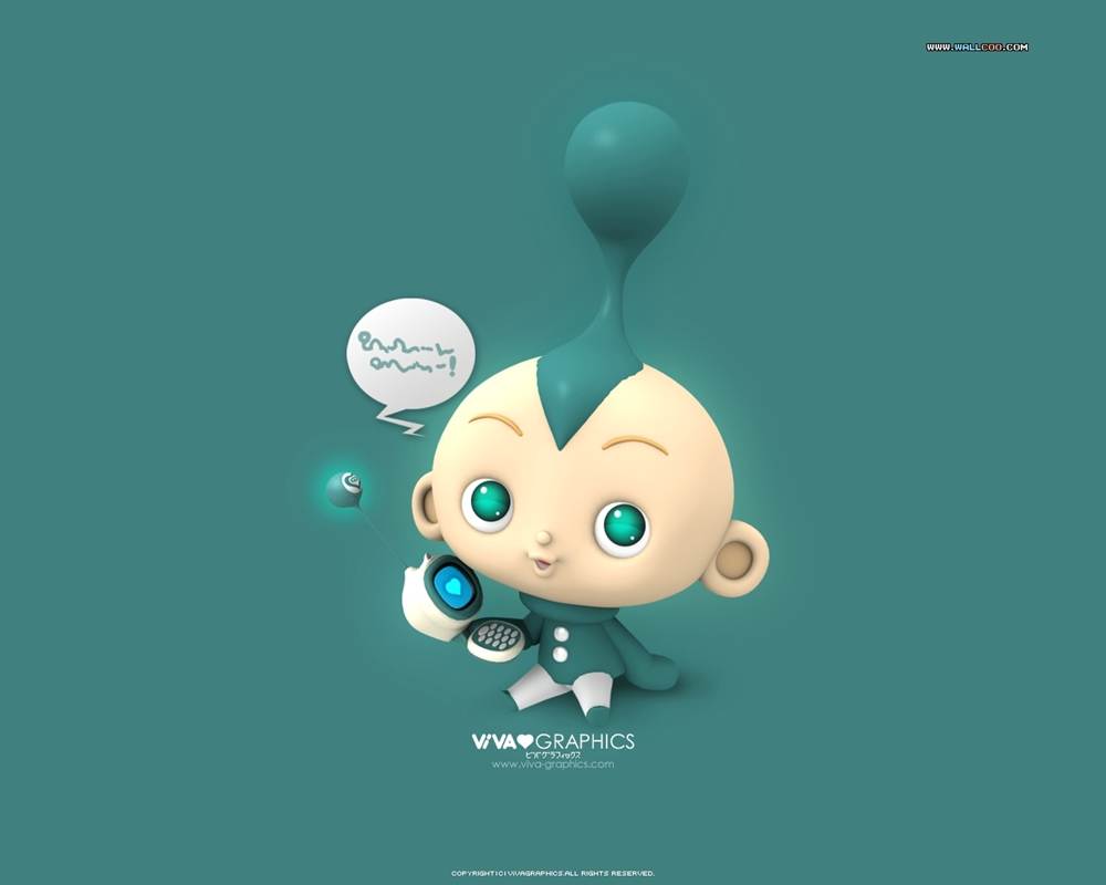 HD-3D-(Cartoon) -Wallpapers-Backgrounds ภาพพื้นหลัง พักหน้าจอ No.5
