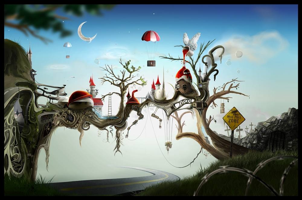 HD-3D-(Cartoon) -Wallpapers-Backgrounds ภาพพื้นหลัง พักหน้าจอ No.7