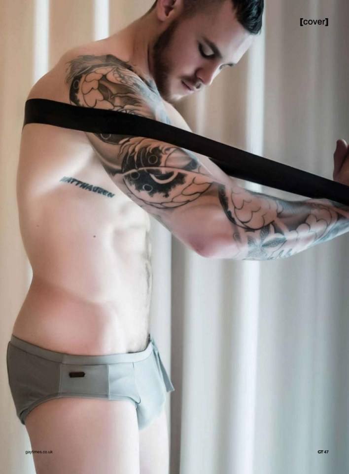 Matthew Camp @ Gay Times UK June 2014