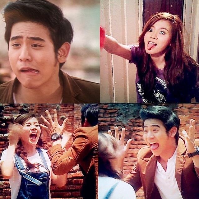 น่ารักอ่ะ คู่นี้  พอร์ช+ใบเฟิร์น #คุณผีที่รัก