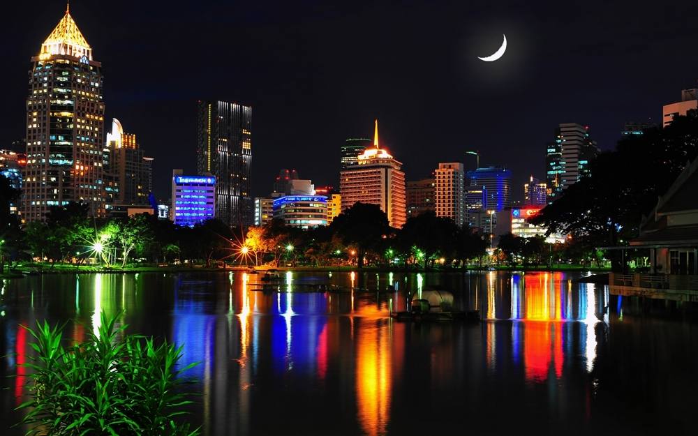 Bangkok Thailand -HD-Wallpapers-Backgrounds ภาพพื้นหลัง พักหน้าจอ No.3