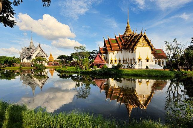 Bangkok Thailand -HD-Wallpapers-Backgrounds ภาพพื้นหลัง พักหน้าจอ No.3