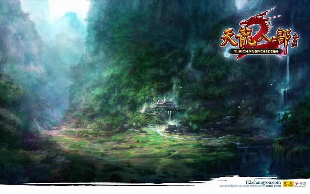 Wallpapers-Backgrounds (8 เทพอสูรมังกรฟ้า)ภาพพื้นหลัง พักหน้าจอ No.3