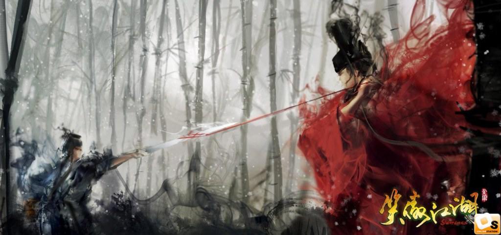 Wallpapers-Backgrounds (กระบี่เย้ยยุทธจักร+เดชคัมภีร์เทวดา)ภาพพื้นหลัง พักหน้าจอ No.5