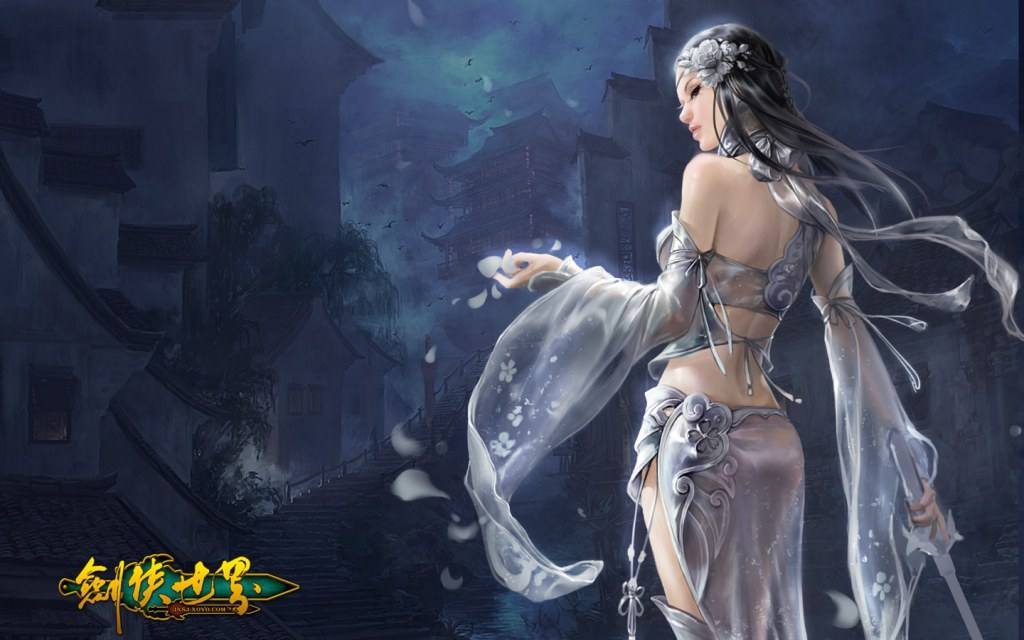 Wallpapers-Backgrounds (กระบี่เย้ยยุทธจักร+เดชคัมภีร์เทวดา)ภาพพื้นหลัง พักหน้าจอ No.5
