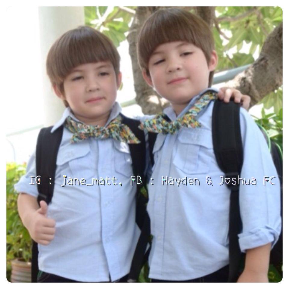 "เฮเดน & โจชัว" (ไก่&ไข่) 2เด็กแฝดสุดน่ารัก ในละคร "อย่าลืมฉัน"
