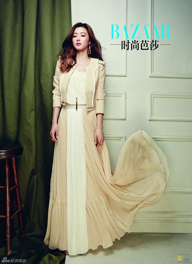 Jeon Ji Hyun @ Harper&rsquo;s Bazaar China May 2014