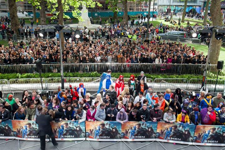 X-MEN: DAYS OF FUTURE PAST LONDON PREMIERE
