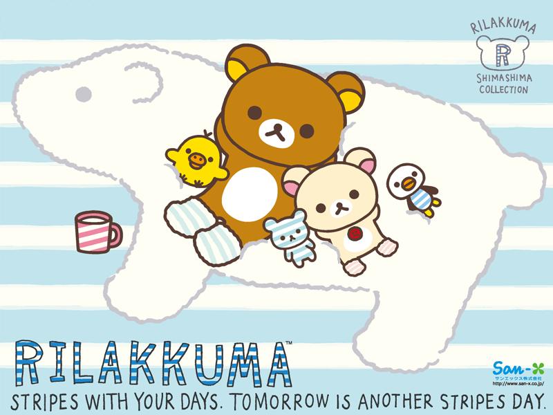 Rilakkuma-Wallpapers-Backgrounds ภาพพื้นหลัง พักหน้าจอ No.1
