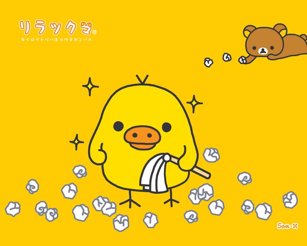 Rilakkuma-Wallpapers-Backgrounds ภาพพื้นหลัง พักหน้าจอ No.1
