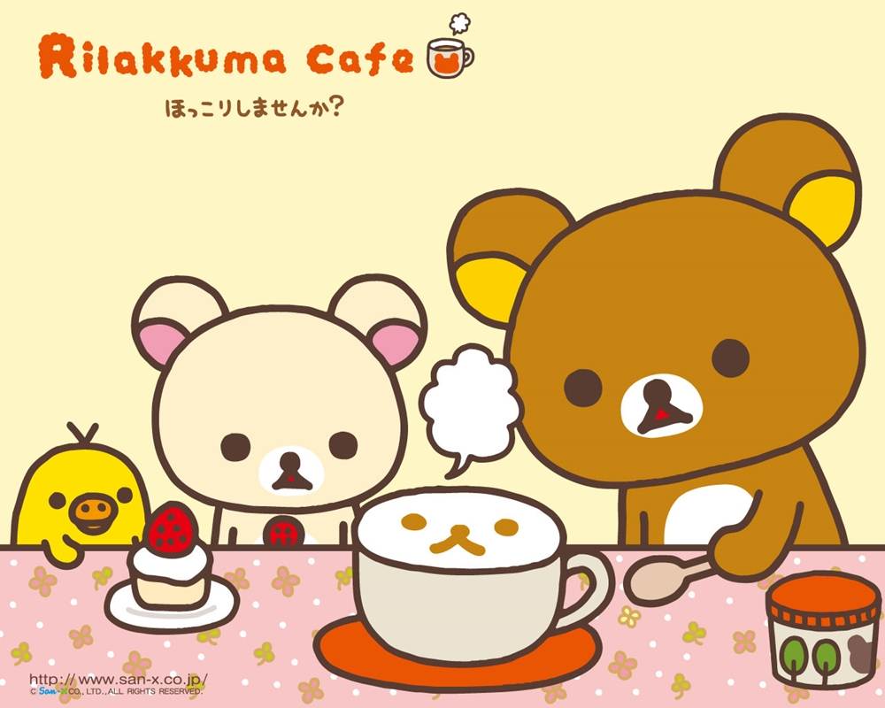 Rilakkuma-Wallpapers-Backgrounds ภาพพื้นหลัง พักหน้าจอ No.1