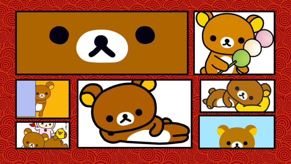 Rilakkuma-Wallpapers-Backgrounds ภาพพื้นหลัง พักหน้าจอ No.2