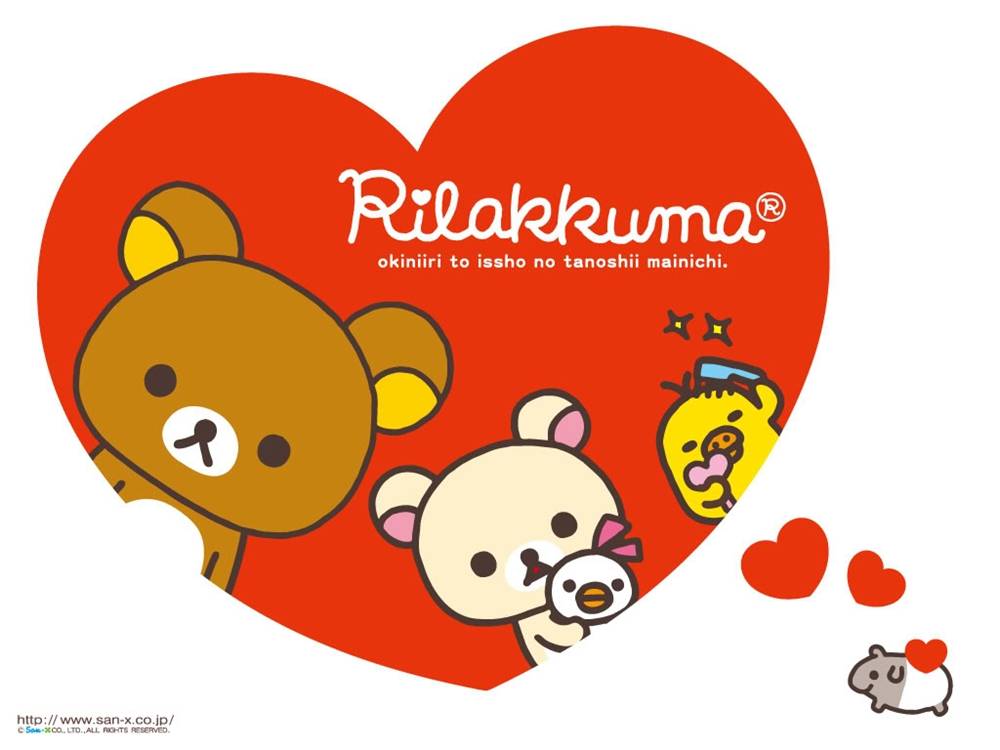 Rilakkuma-Wallpapers-Backgrounds ภาพพื้นหลัง พักหน้าจอ No.2