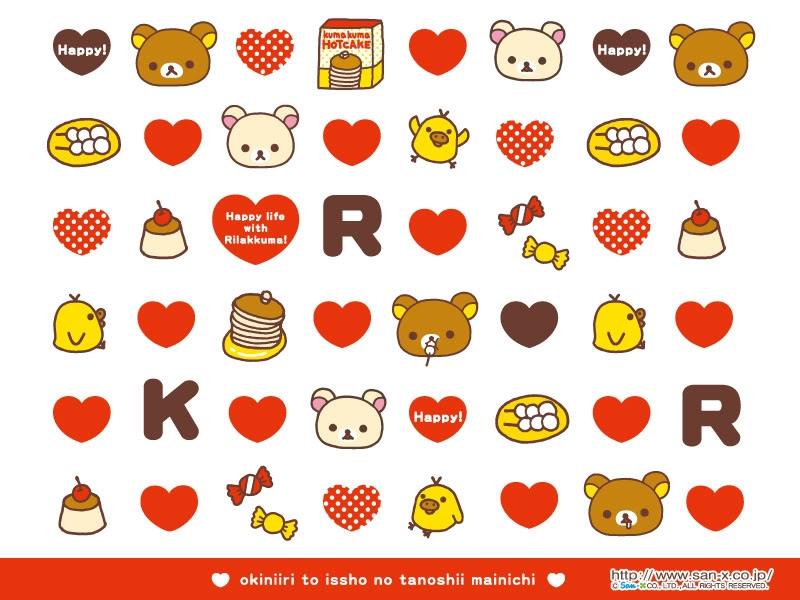 Rilakkuma-Wallpapers-Backgrounds ภาพพื้นหลัง พักหน้าจอ No.2