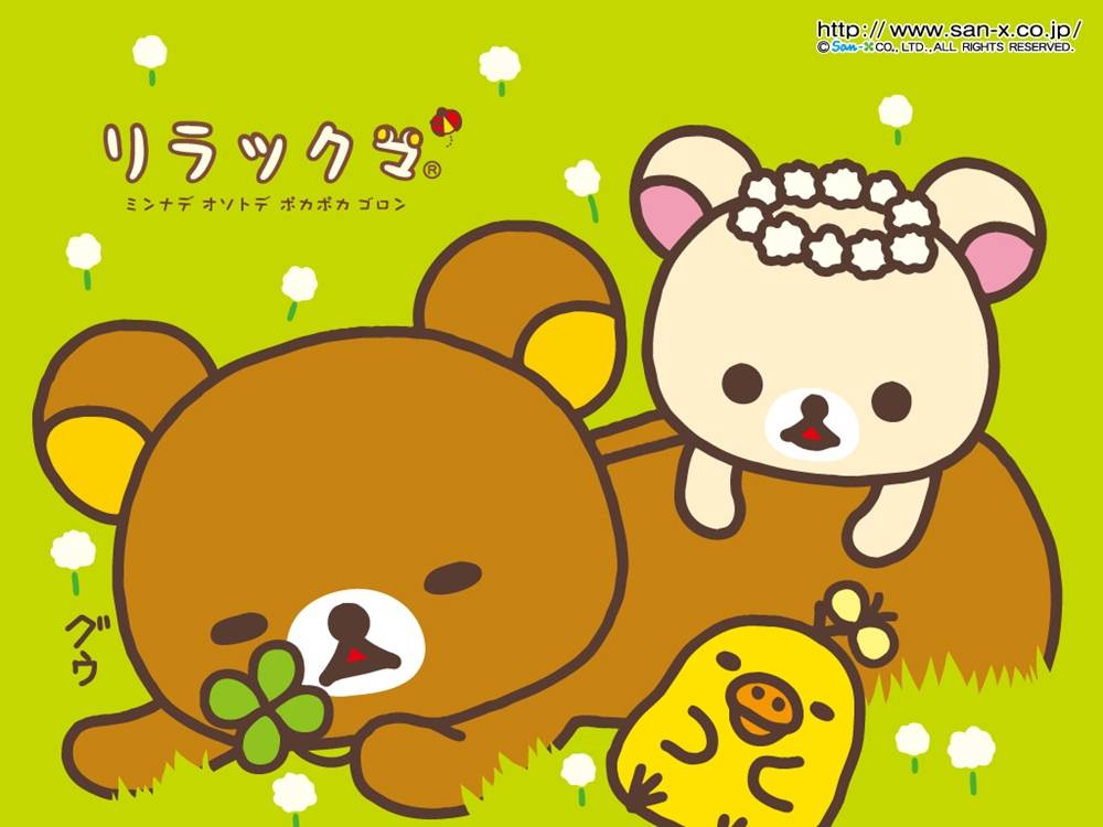 Rilakkuma-Wallpapers-Backgrounds ภาพพื้นหลัง พักหน้าจอ No.2