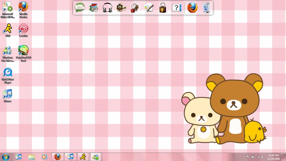 Rilakkuma-Wallpapers-Backgrounds ภาพพื้นหลัง พักหน้าจอ No.2