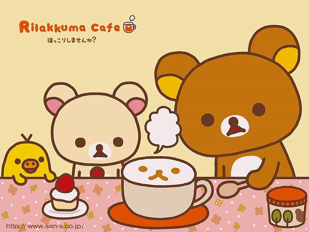 Rilakkuma-Wallpapers-Backgrounds ภาพพื้นหลัง พักหน้าจอ No.2