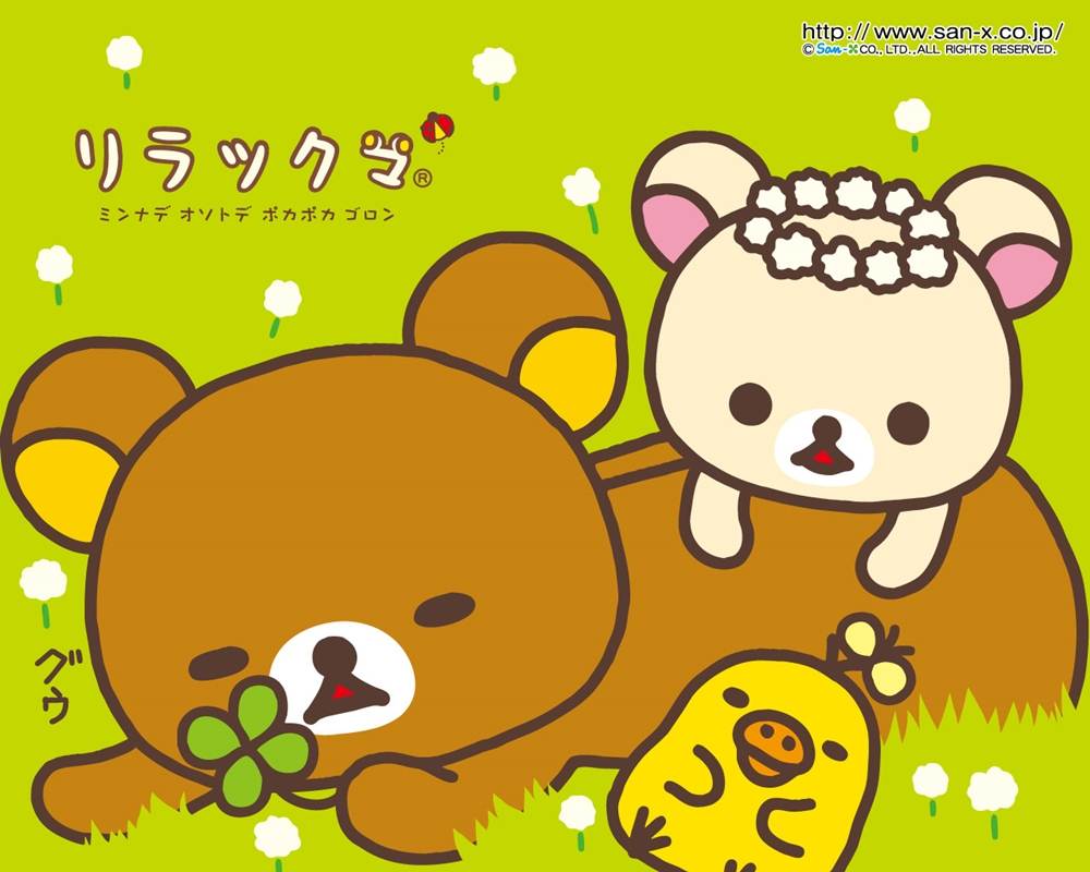 Rilakkuma-Wallpapers-Backgrounds ภาพพื้นหลัง พักหน้าจอ No.2