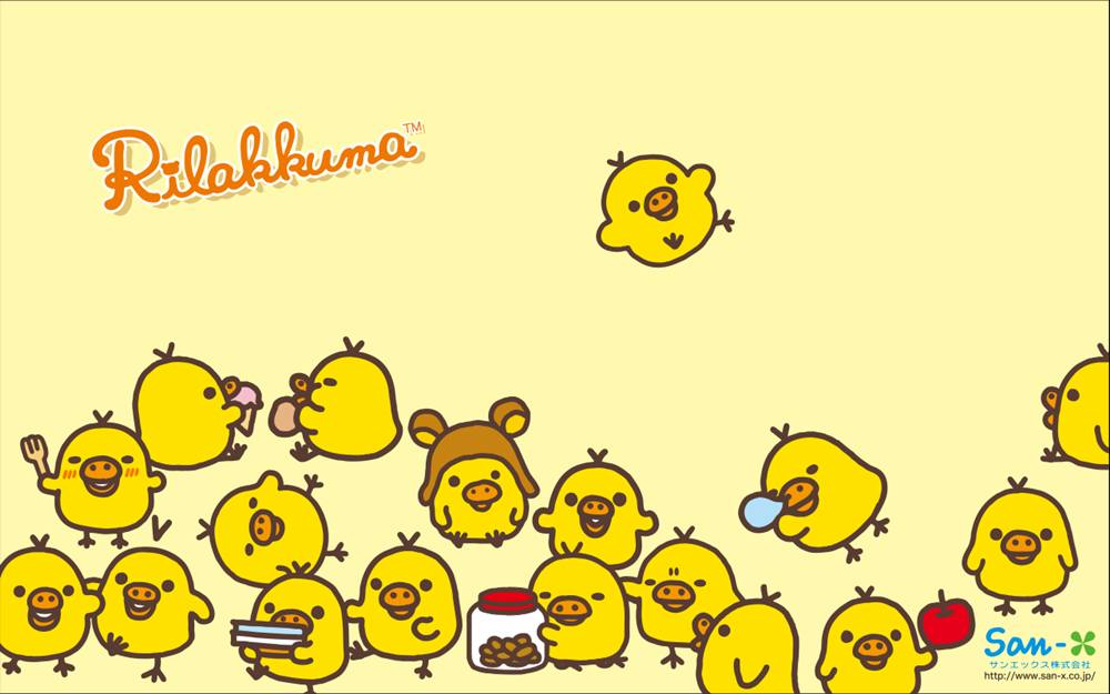 Rilakkuma-Wallpapers-Backgrounds ภาพพื้นหลัง พักหน้าจอ No.2