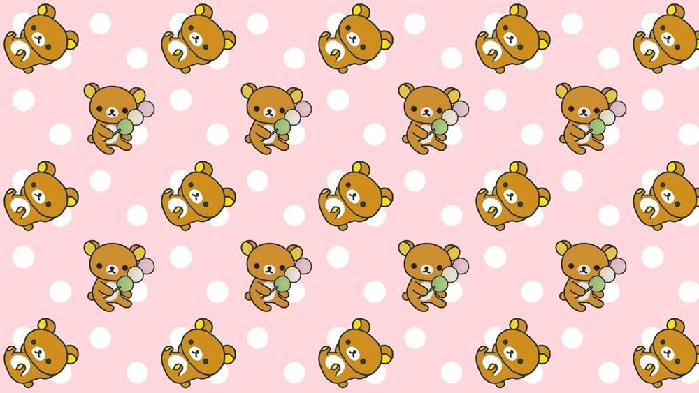 Rilakkuma-Wallpapers-Backgrounds ภาพพื้นหลัง พักหน้าจอ No.2