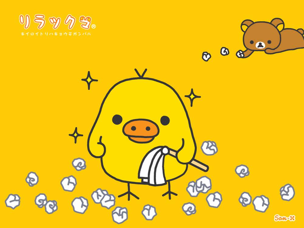 Rilakkuma-Wallpapers-Backgrounds ภาพพื้นหลัง พักหน้าจอ No.3
