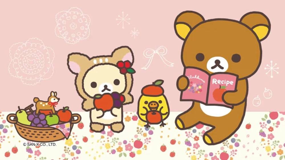 Rilakkuma-Wallpapers-Backgrounds ภาพพื้นหลัง พักหน้าจอ No.3