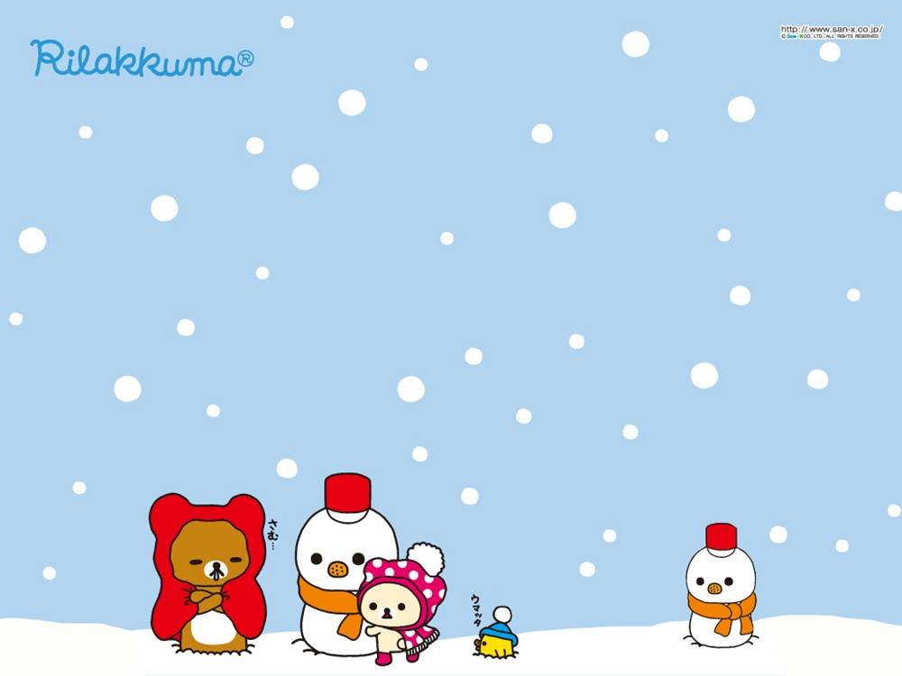Rilakkuma-Wallpapers-Backgrounds ภาพพื้นหลัง พักหน้าจอ No.3