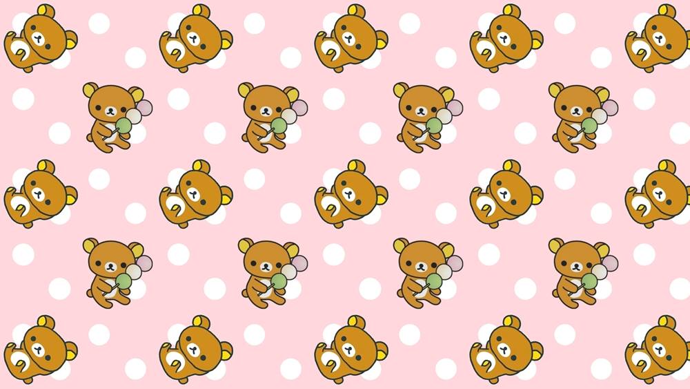 Rilakkuma-Wallpapers-Backgrounds ภาพพื้นหลัง พักหน้าจอ No.3