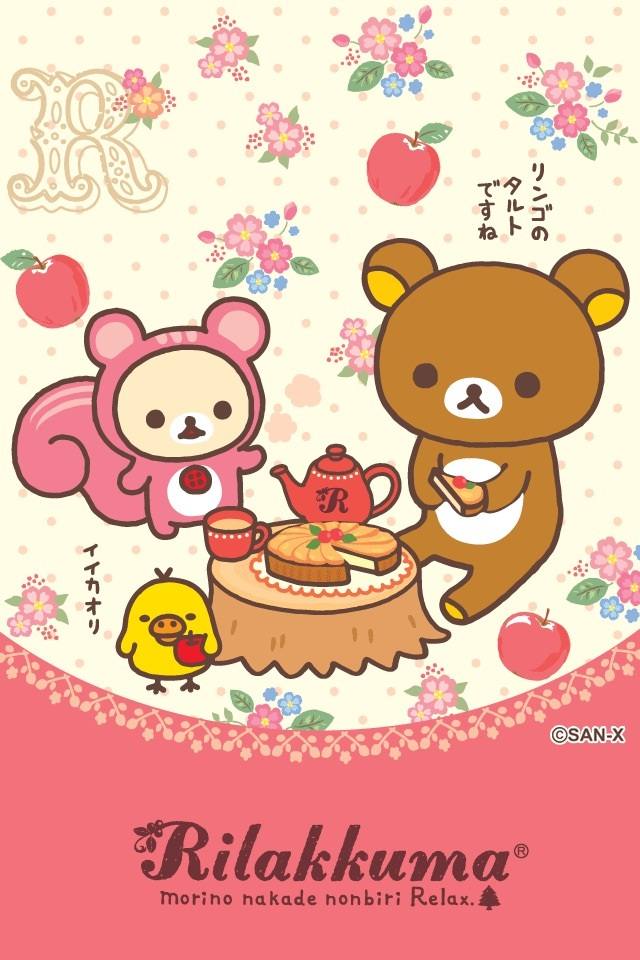 Rilakkuma-Wallpapers-Backgrounds ภาพพื้นหลัง พักหน้าจอ No.3