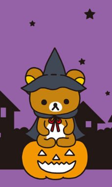 Rilakkuma iphone+android-Wallpapers-Backgrounds ภาพพื้นหลัง พักหน้าจอ No.5