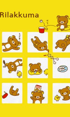 Rilakkuma iphone+android-Wallpapers-Backgrounds ภาพพื้นหลัง พักหน้าจอ No.5
