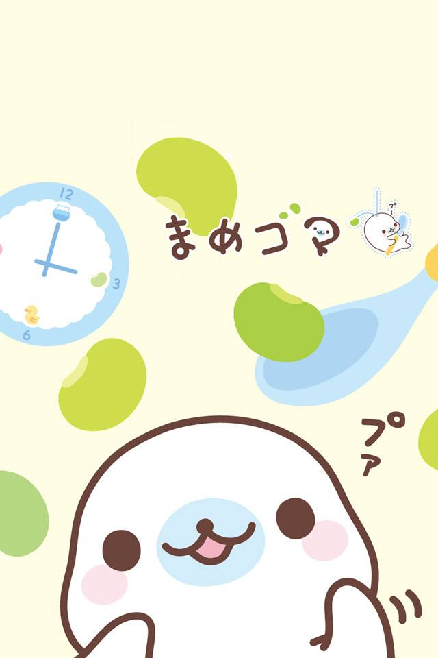 Rilakkuma iphone+android-Wallpapers-Backgrounds ภาพพื้นหลัง พักหน้าจอ No.5