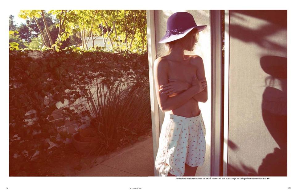 Rosie Huntington-Whitley @ Vogue Germany June 2014