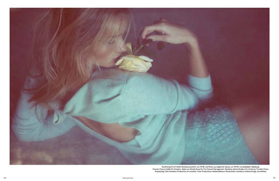 Rosie Huntington-Whitley @ Vogue Germany June 2014