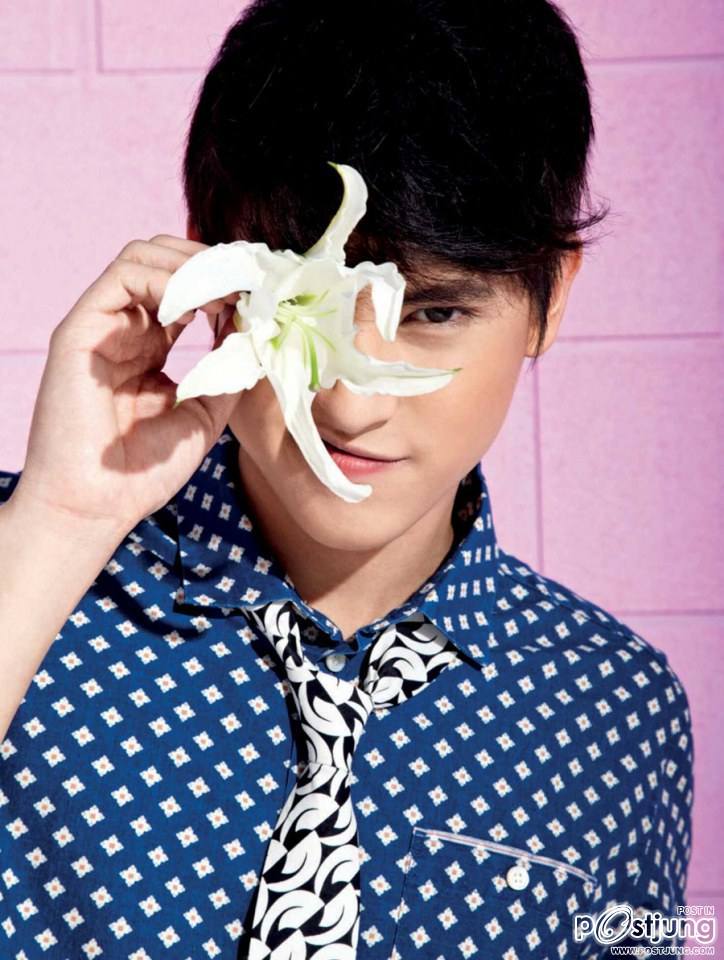 เจมส์ จิรายุ & ใหม่-ดาวิกา โฮร์เน่ @ IMAGE vol.27 no.5 May 2014