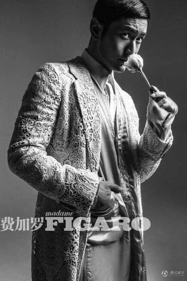 Huang Xiaoming & Fan Bingbing @ MADAME FIGARO China June 2014