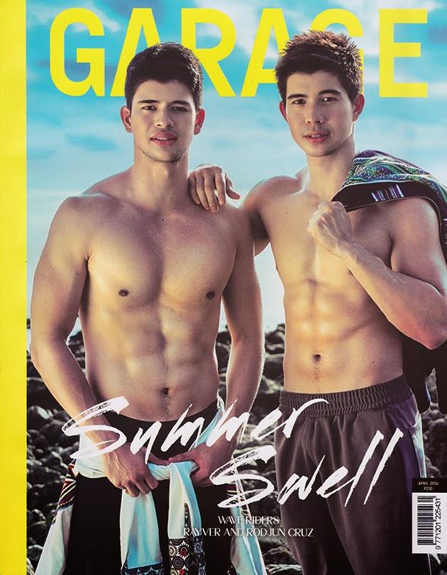 Rayver & Rodjun Cruz @ Garage Magazine April 2014