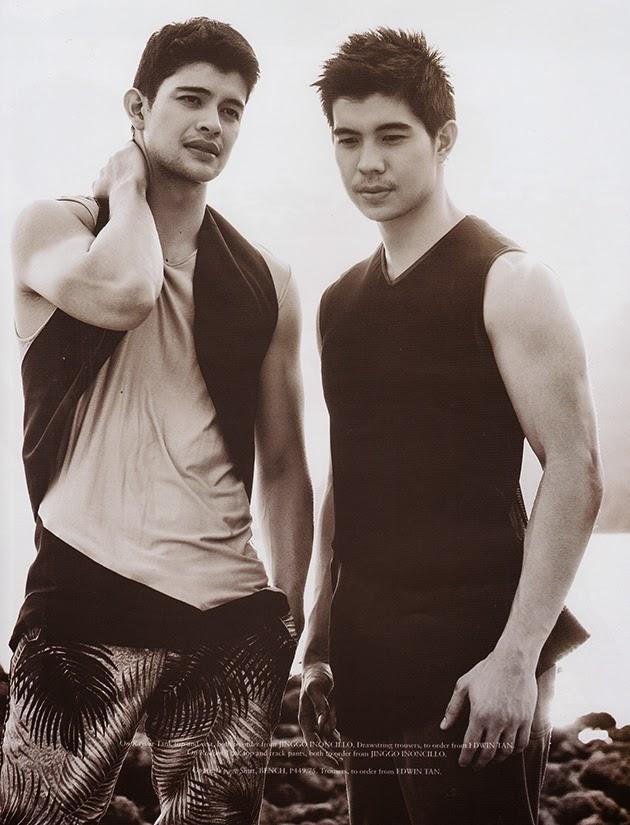 Rayver & Rodjun Cruz @ Garage Magazine April 2014