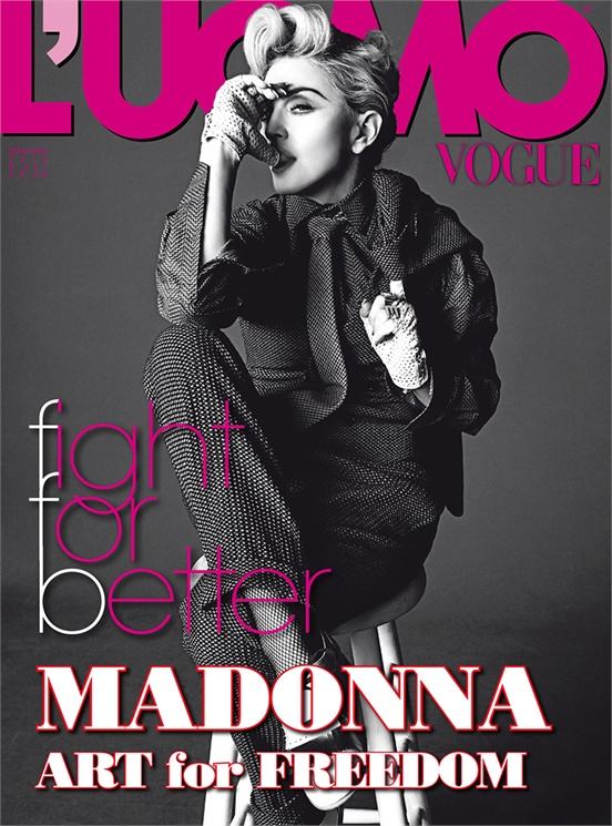 Madonna @ L'Uomo Vogue May 2014
