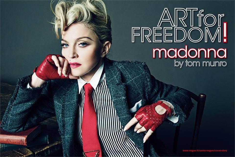 Madonna @ L'Uomo Vogue May 2014
