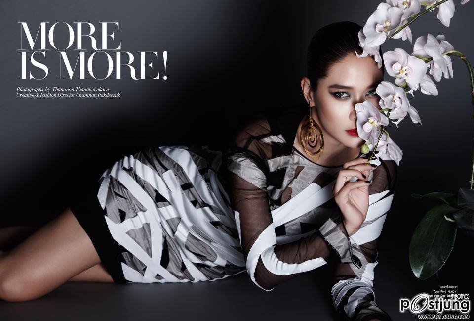 พลอย เฌอมาลย์ @ Harper's Bazaar vol.10 no.111 May 2014
