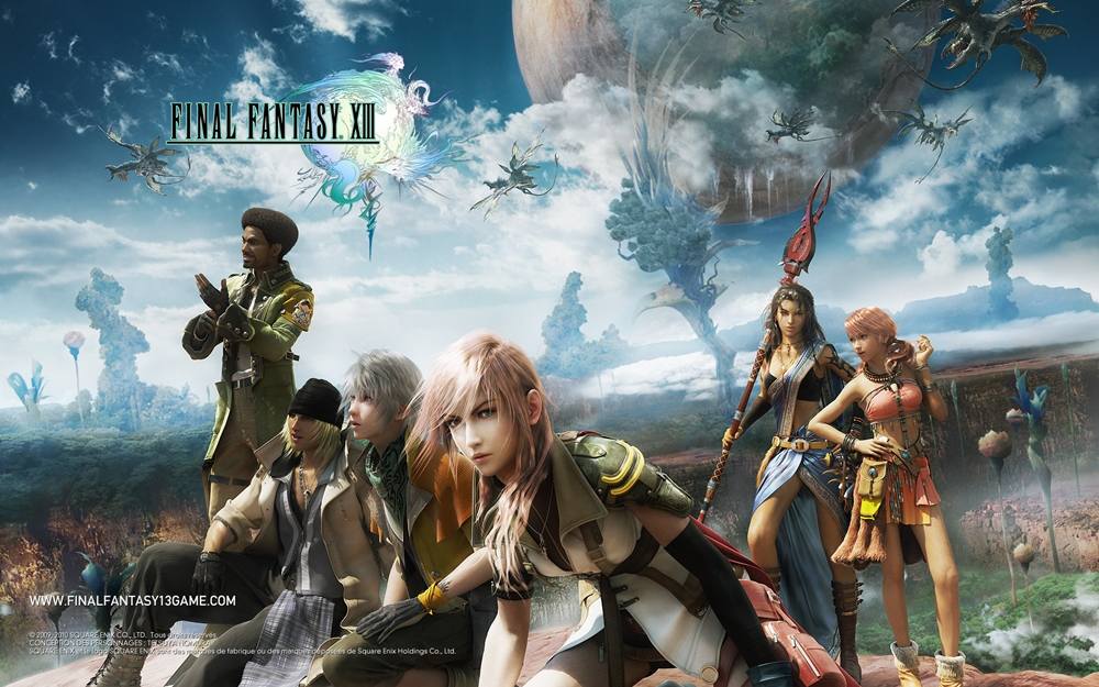 Final Fantasy - HD Wallpapers-Backgrounds ภาพพื้นหลัง พักหน้าจอ No.2