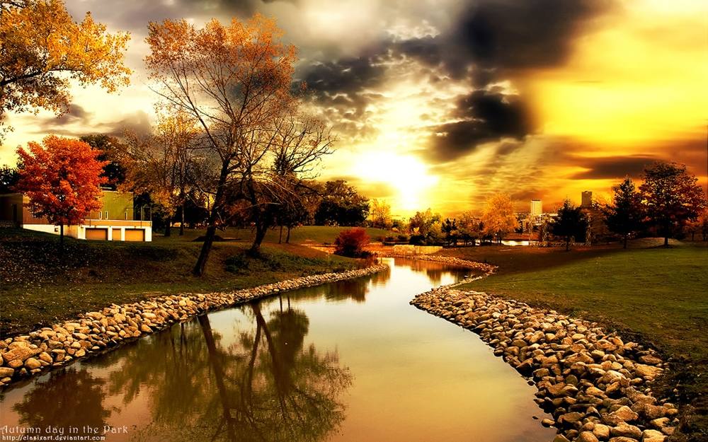 Season-(Spring-Autumn)HD-Wallpapers-Backgrounds ภาพพื้นหลัง พักหน้าจอ No.1