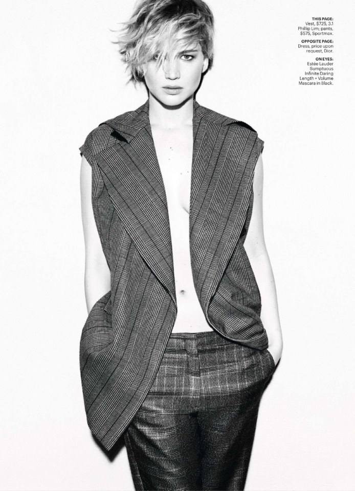 Jennifer Lawrence @ Marie Claire US June 2014