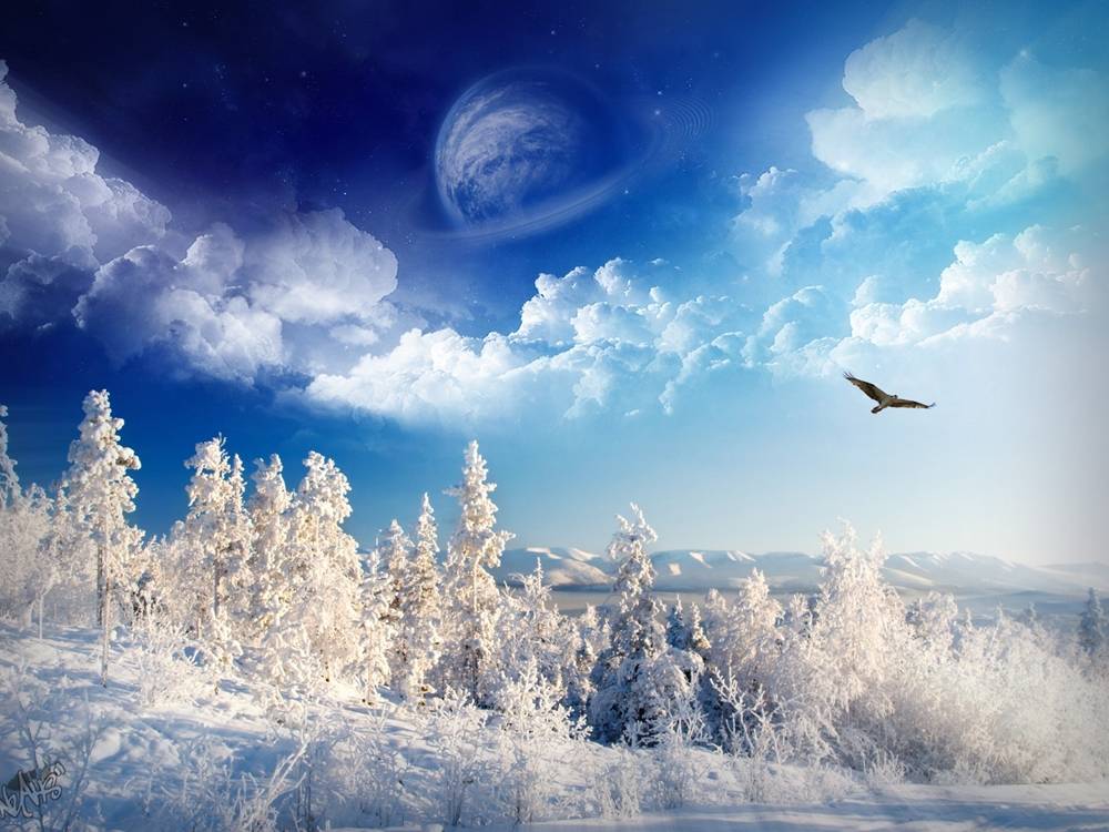 Season-(Winter-Snow-ฤดูหนาว-หิมะตก)HD-Wallpapers-Backgrounds ภาพพื้นหลัง พักหน้าจอ No.39