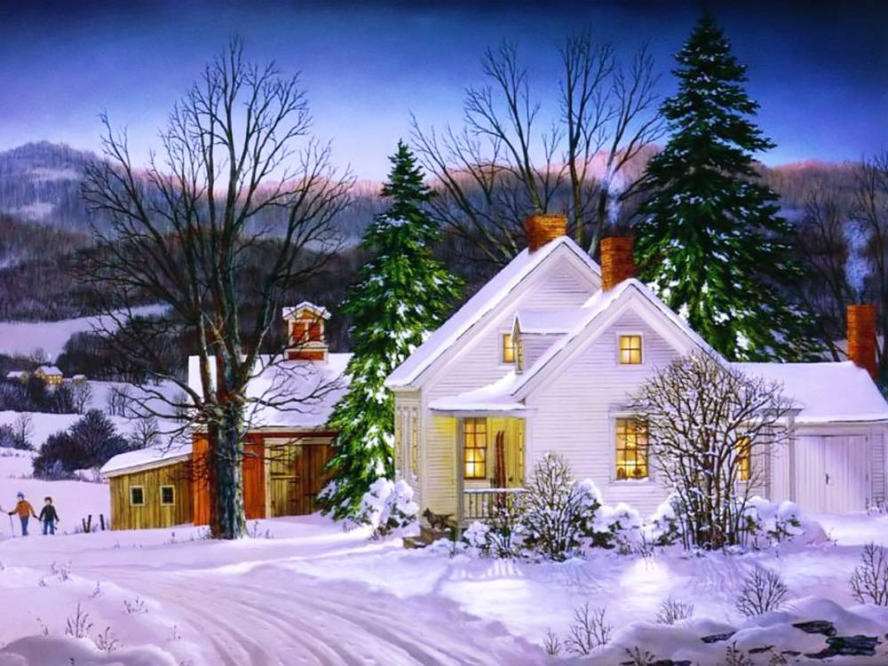 Season-(Winter-Snow-ฤดูหนาว-หิมะตก)HD-Wallpapers-Backgrounds ภาพพื้นหลัง พักหน้าจอ No.41