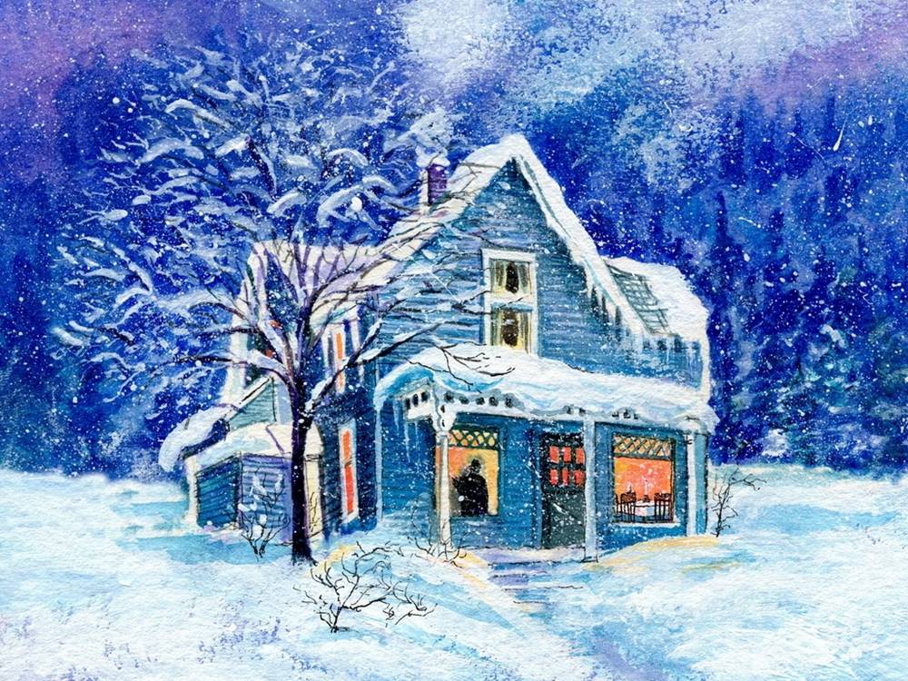 Season-(Winter-Snow-ฤดูหนาว-หิมะตก)HD-Wallpapers-Backgrounds ภาพพื้นหลัง พักหน้าจอ No.42